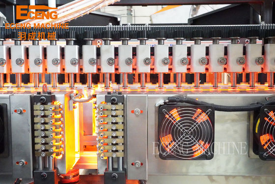 6 ক্যাভিটি PET বোতল ব্লোয়িং মেশিন 49kw 10000BPH সম্পূর্ণ অটো