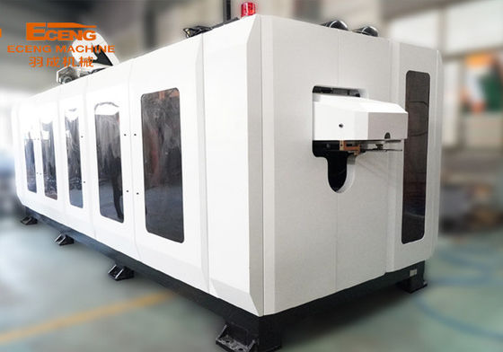 Eceng PET 6 ক্যাভিটি স্বয়ংক্রিয় ব্লো মোল্ডিং মেশিন কালো এবং সাদা