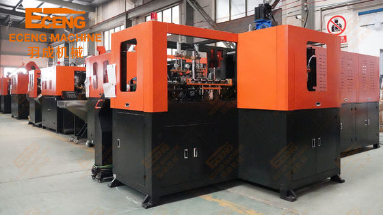 Eceng Q6000 পেট স্ট্রেচ ব্লো মোল্ডিং মেশিন 4 গহ্বর 2 লিটার বোতল পর্যন্ত 6000bph