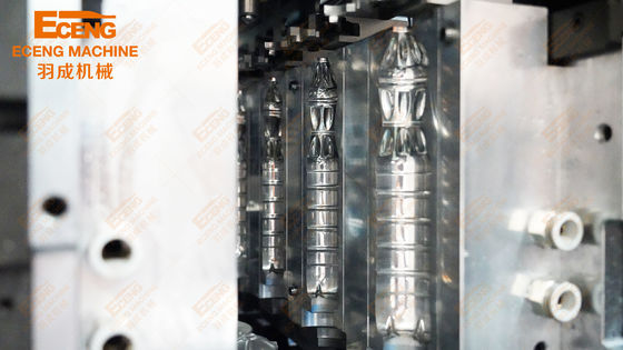 6000BPH জলের বোতল Eceng ব্লোয়িং মেশিন 4 ক্যাভিটি সঙ্গে 2L সর্বোচ্চ। আয়তন