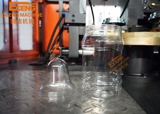 Eceng J5L2 5L নেক পেট বোতল ব্লো মোল্ডিং মেশিন / ক্যান জার স্ট্রেচ