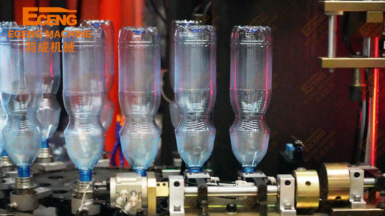 Eceng Q6000 স্ট্রেচ পেট ব্লো মোল্ডিং মেশিন 4cavity মিনারেল ওয়াটার বোতল লাইনের জন্য