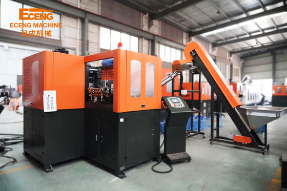 3 ক্যাভিটি পেট বোতল ব্লোয়িং মেশিন Eceng Q4500 সম্পূর্ণ স্বয়ংক্রিয়