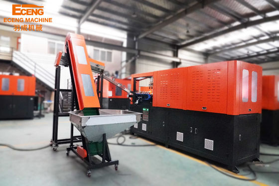 3 ক্যাভিটি পেট বোতল ব্লোয়িং মেশিন Eceng Q4500 সম্পূর্ণ স্বয়ংক্রিয়