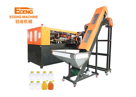 Eceng Q6000 পেট স্ট্রেচ ব্লো মোল্ডিং মেশিন 4 গহ্বর 2 লিটার বোতল পর্যন্ত 6000bph