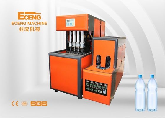 16KW সেমি অটো বোতল ব্লোয়িং মেশিন 4 ক্যাভিটি প্লাস্টিক কন্টেইনার ম্যানুফ্যাকচারিং
