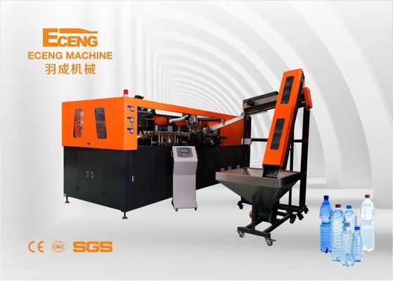 2000 মিলি 6 গহ্বর পিইটি বোতল ফুঁ মেশিন 3 ফেজ 380V