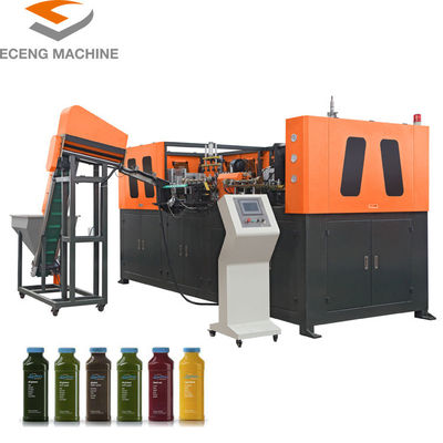 বোতল 2000ml 6 ক্যাভিটি PET ব্লোয়িং মেশিন 8000 Pcs/Hr Eceng