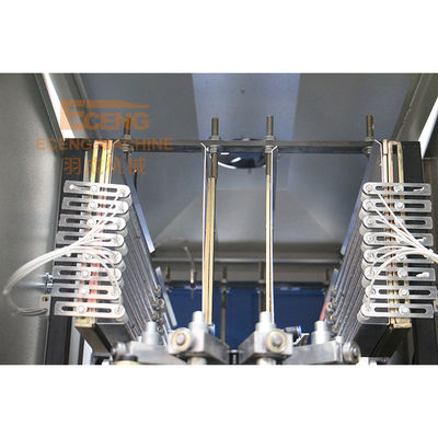 SMC 4 ক্যাভিটি PET স্ট্রেচ ব্লো মোল্ডিং মেশিন XINJIE PLC কন্ট্রোল