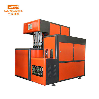 16KW 5 গ্যালন সেমি অটো বোতল ব্লোয়িং মেশিন 4 ক্যাভিটিস